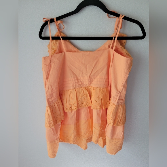 NWT Anthropologie/ Mare Mare Josephine eyelet tank top - Picture 5 of 5